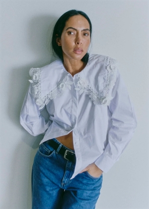 Shirley skjorte Bright White Copenhagen Muse 